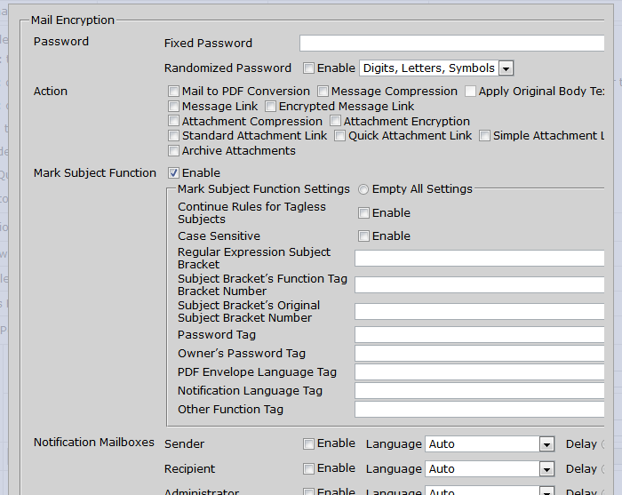 mail encryption